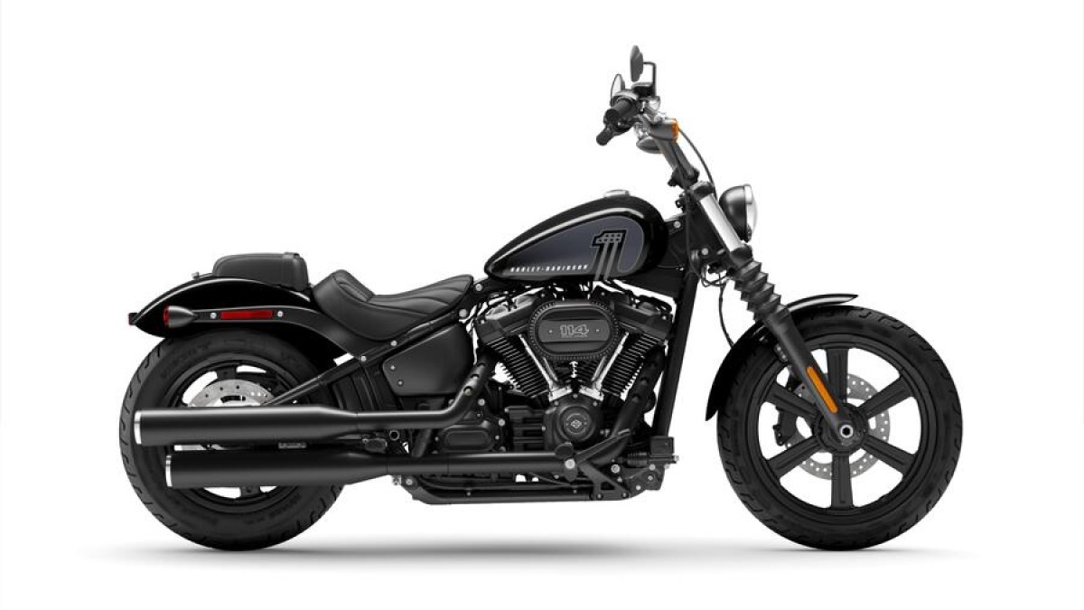 STREET BOB 114 VIVID BLACK 