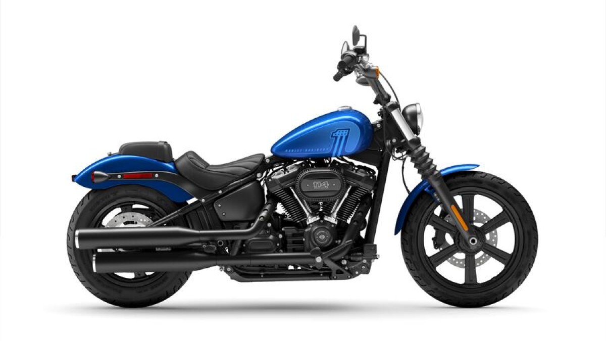 STREET BOB BLUE BURST